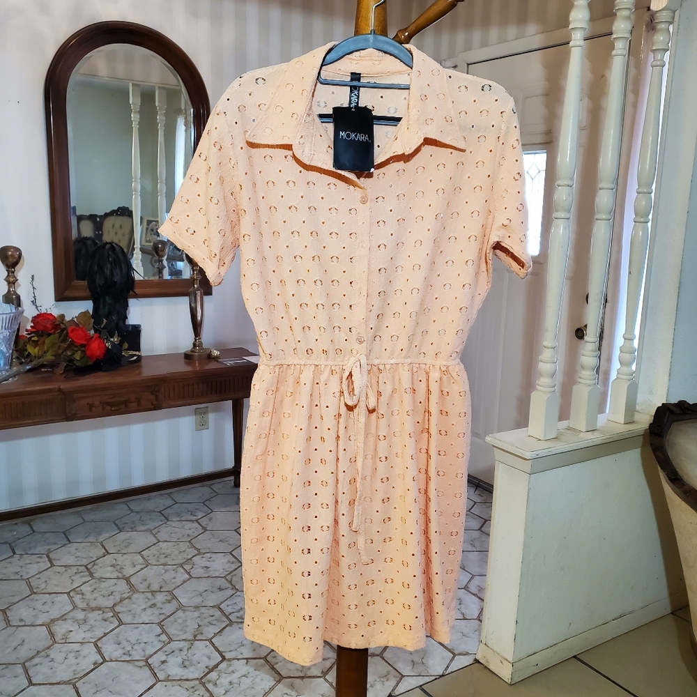 Mokara Eyelet Dress